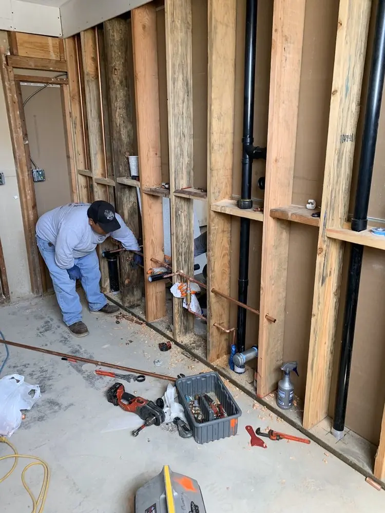 Commercial rough-in plumbing for Water Heater Replacement in Lavallette